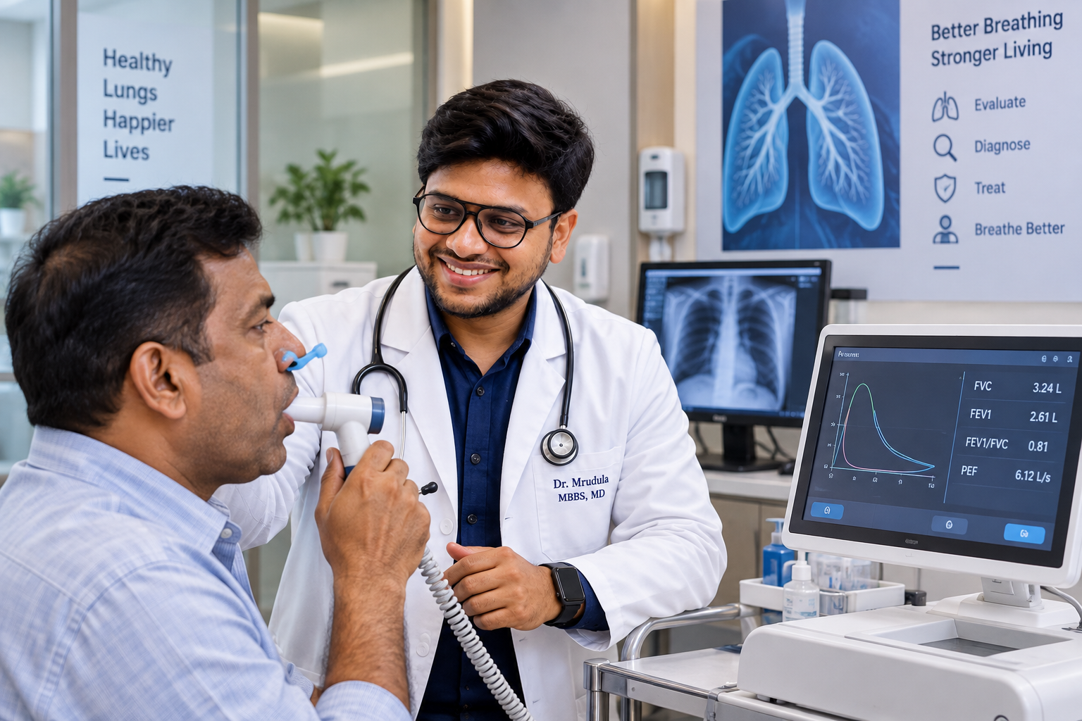 Dr. Prathipati Pulla Rao Clinical Spirometry & ICU